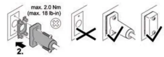 Oase 6800 11500 AquaMax Eco Expert User Manual - Fit the plug connector of the ECG connection cable and secure with the two screws