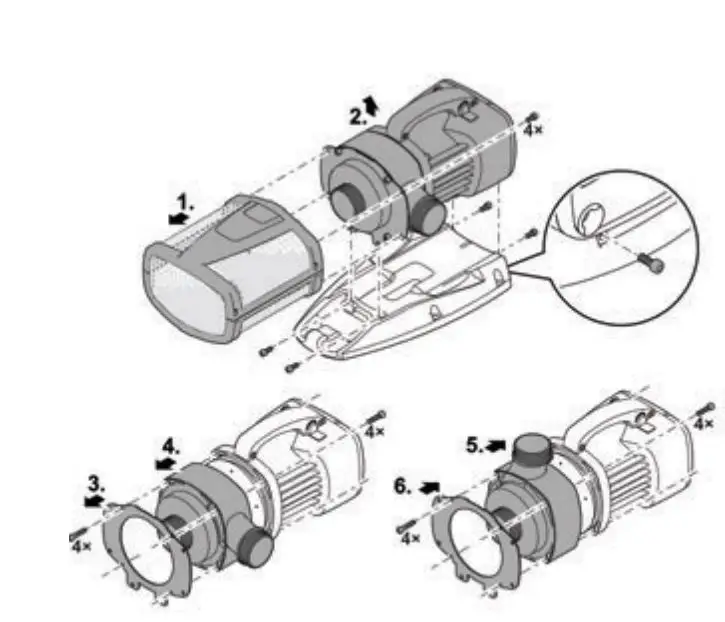 Oase 6800 11500 AquaMax Eco Expert User Manual - Installation and connection