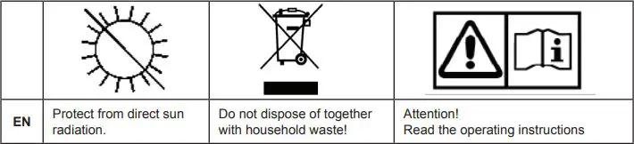 Oase 6800 11500 AquaMax Eco Expert User Manual - Warning icon