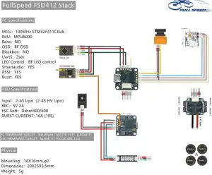 Flight Stack Pins Assignment