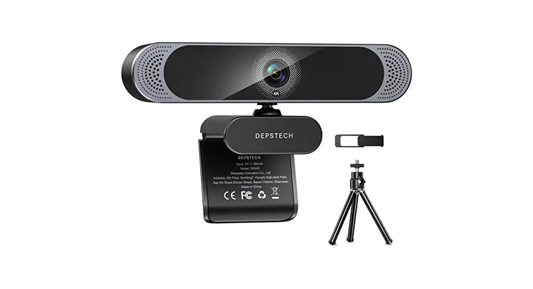 Depstech Dw40 4k Webcam With Microphone Installation Guide
