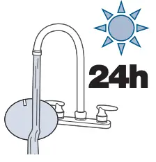 Leave to dry for 24 hours