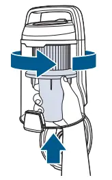 Replace cyclonic system