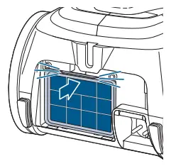 Replace pleated filter