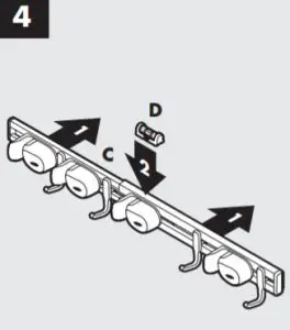 GOODGRIPS Expandable On-the-Wall Organizer -figure 6