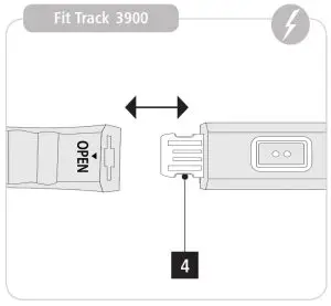 hama Fitness Tracker with Heart Rate--Controls and displays