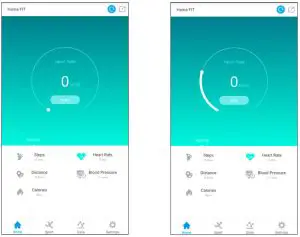 hama Fitness Tracker with Heart Rate--button-