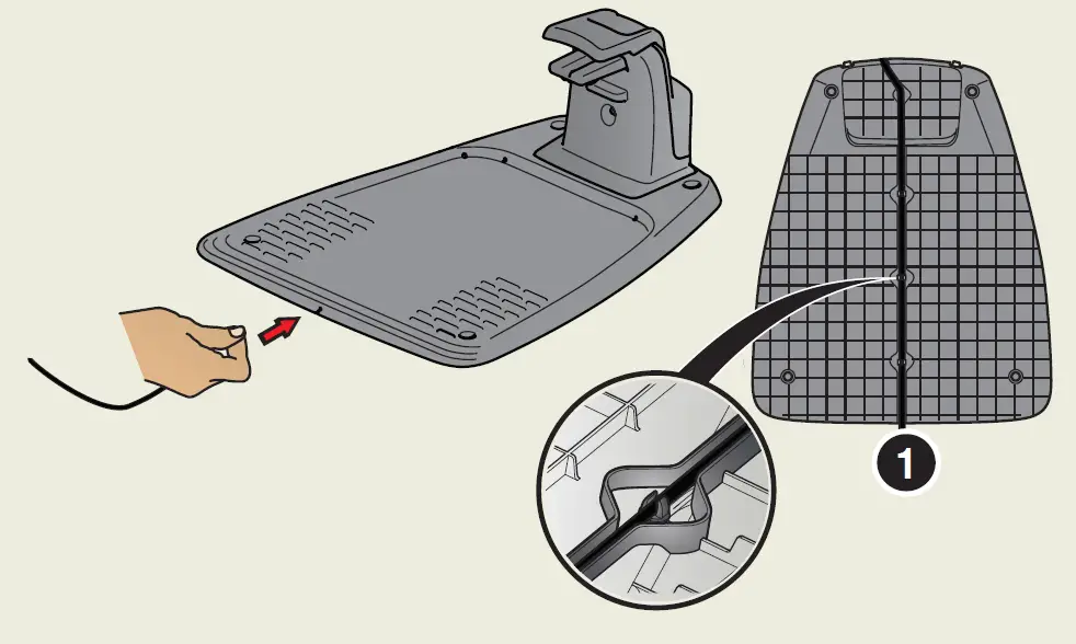 To install and connect the guide wire