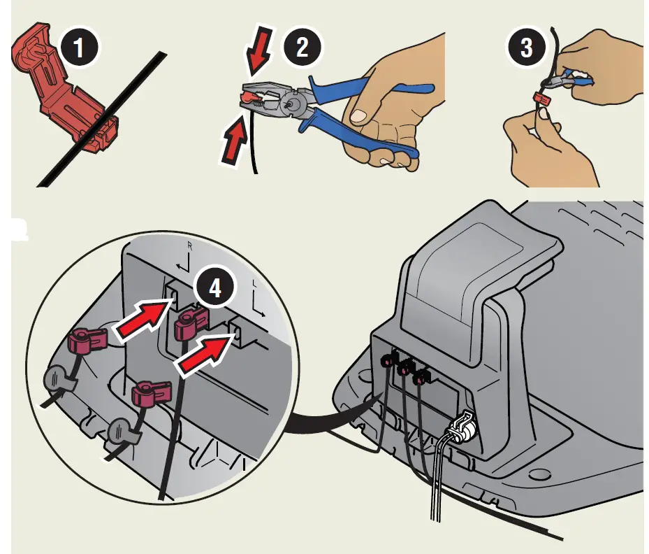 To install the boundary wire-1