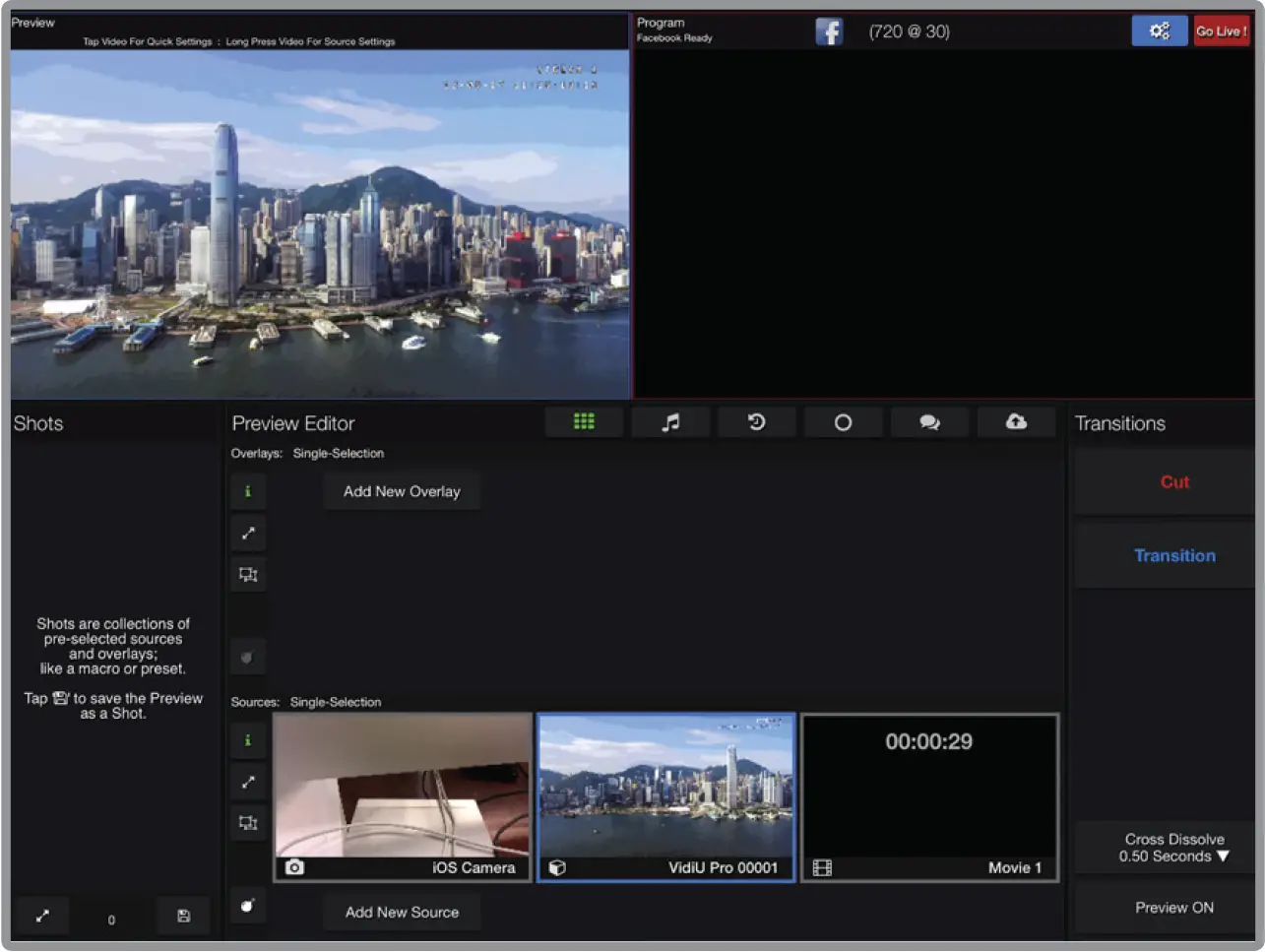 SELECT A STREAMING DESTINATION