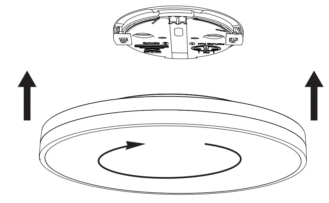 Shenzhen Lllinkin Smarthome ZL CWB24-RGBCW Smart Led Ceiling Light - Installation5