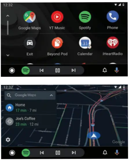 Coral Vision CARPLAY Wireless Dashboard- Auto Interface