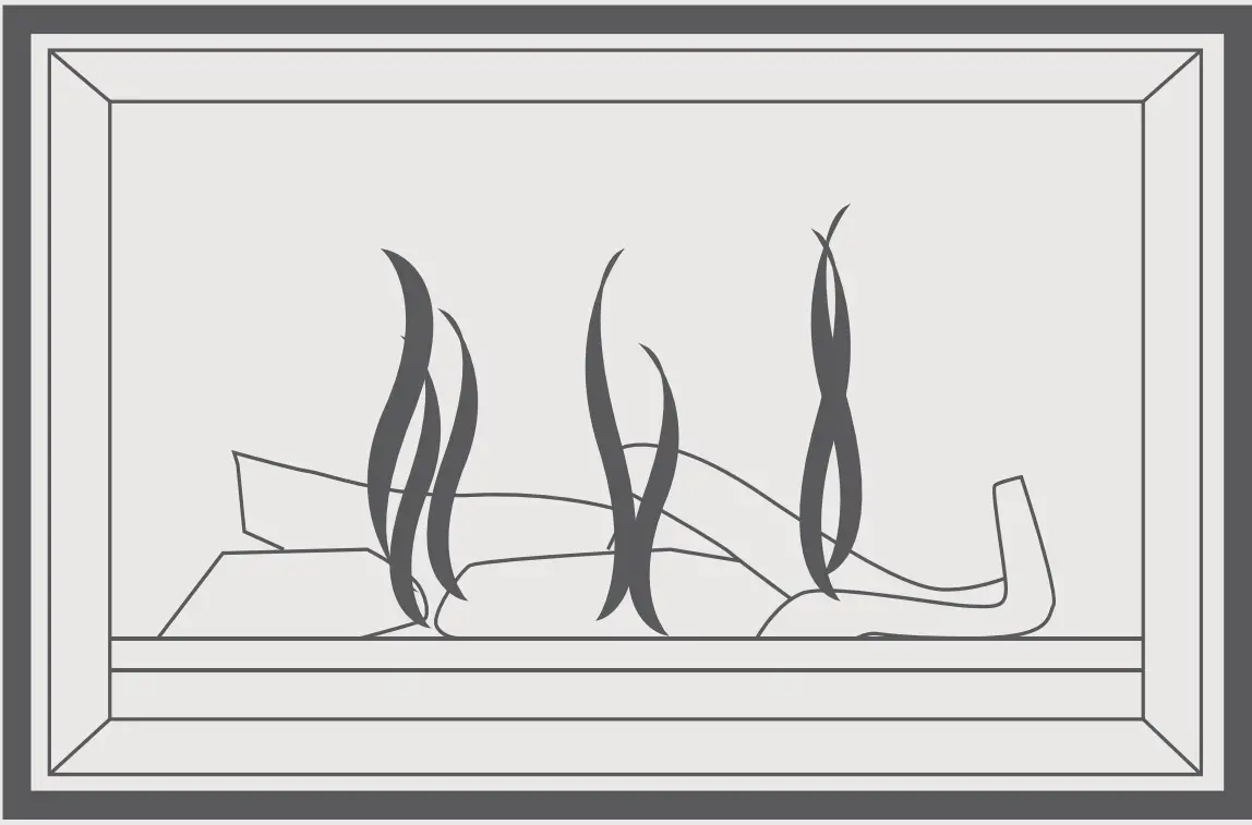 Rinnai Symmetry Gas Fireplace-