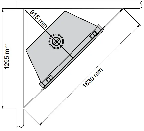 Rinnai Symmetry Gas Fireplace-Corner