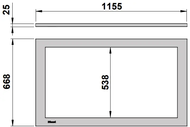 Rinnai Symmetry Gas Fireplace-Premium