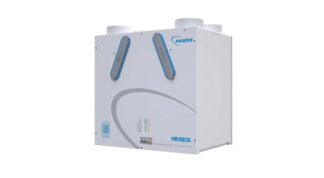 Nuaire Mrxboxab-eco2b-sw Mechanical Ventilation Units With Heat Recovery For Wall Mounting Instruction Manual