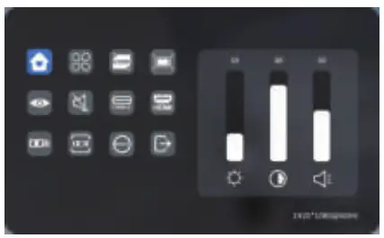 LC-POWER LC M16 FHD 60 P 15 8 inch Portable Monitor - Menu