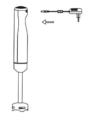 emerio HB-121207.1 Cordless Stainless Steel Stick Mixer FIG 3