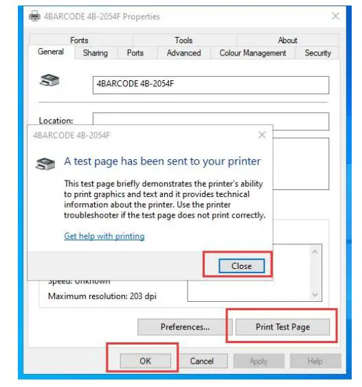 vretti 4B-2054F Thermal Label Printer 4x6 Compatible with 18