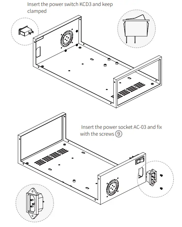 UCTRONICS U6236 AC to DC Power Source and Case fig4