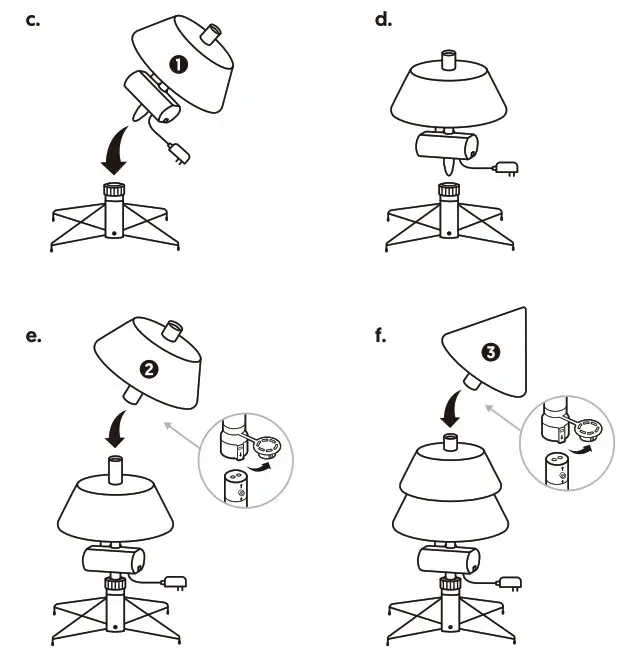 Evergreen 287 1707 Holiday Symphony - Physical setup 2