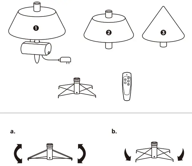 Evergreen 287 1707 Holiday Symphony - Physical setup