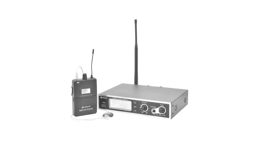 Chord 171.892uk Iem16 In-ear Monitoring System User Manual Chord 171.892uk Iem16 In-ear Monitoring System User Manual