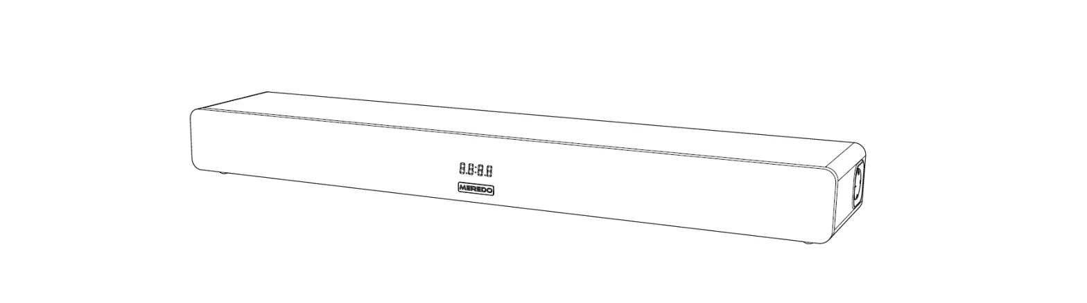 Meredo D47ch-6 150w 2.1 Channel Soundbar User Manual Meredo D47ch-6 150w 2.1 Channel Soundbar User Manual