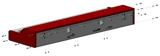 Clavia nord grand Service - Opening the Nord Grand