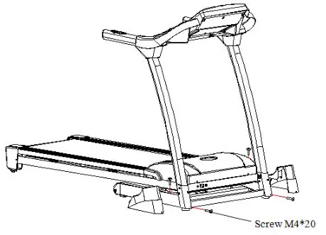 9126 Treadmill inSPORTline inCondi T60i - Step 3