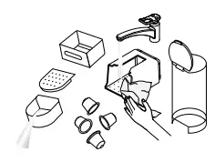 Nespresso Essenza Mini Instruction Manual Empty the drip tray