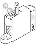 Nespresso Essenza Mini Instruction Manual Lift and close