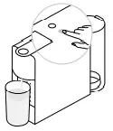 Nespresso Essenza Mini Instruction Manual Press the Lungo button