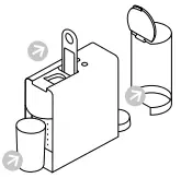 Nespresso Essenza Mini Instruction Manual Emptying the system Remove