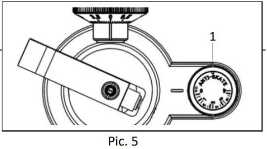 Dual CS518 Hi Fi Turntable with Belt Drive - figure 6