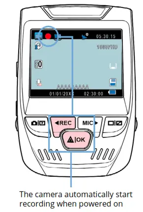 REXING V1 Dash Camera - poweredvg