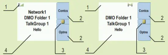 motorola MTM5000 Tetra Mobile Radio - Home Display