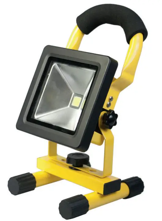 mrSafe BLF 100 LED Battery Flood Light 10W
