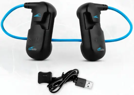 h2o audio BCH MP8 BT Sonar Underwater Headphones - USB cable