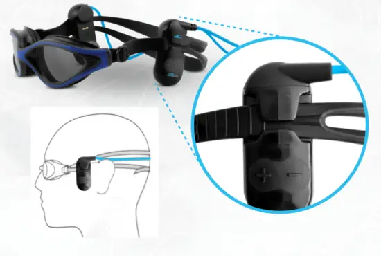 h2o audio BCH MP8 BT Sonar Underwater Headphones - WEAR