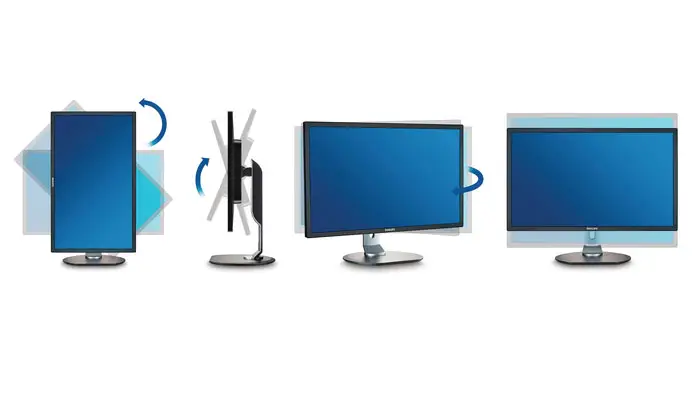 PHILIPS LCD monitor with USB-C Dock SmartErgoBase