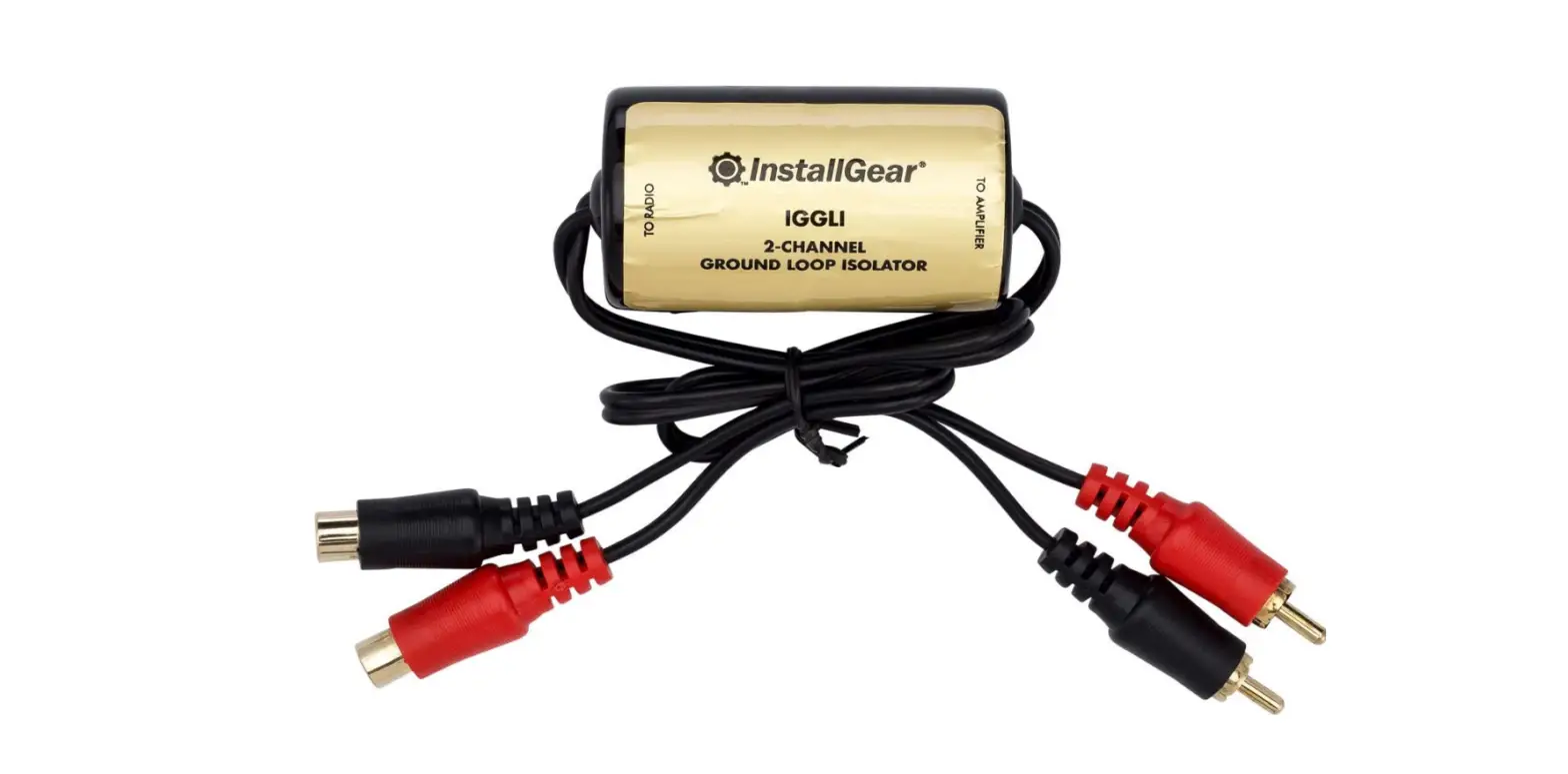 Installgear Ground Loop Noise Isolator, Amplifier Noise Filter-complete Features/instruction Guide