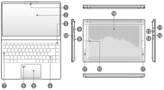 msi Modern 14 B11MO 857 14 Inch Thin Bezel Full HD IPS Level Laptop