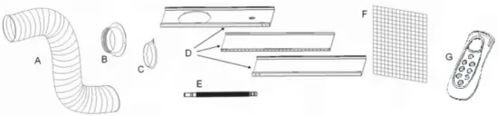 newair AC 14100E Portable Air Conditioner. fig1