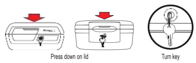 Master Lock LCFW30100 Fireproof Security Safe 6