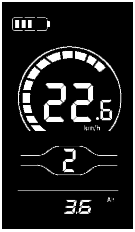 Yolin YL80C E-Bike Display - Fig 10