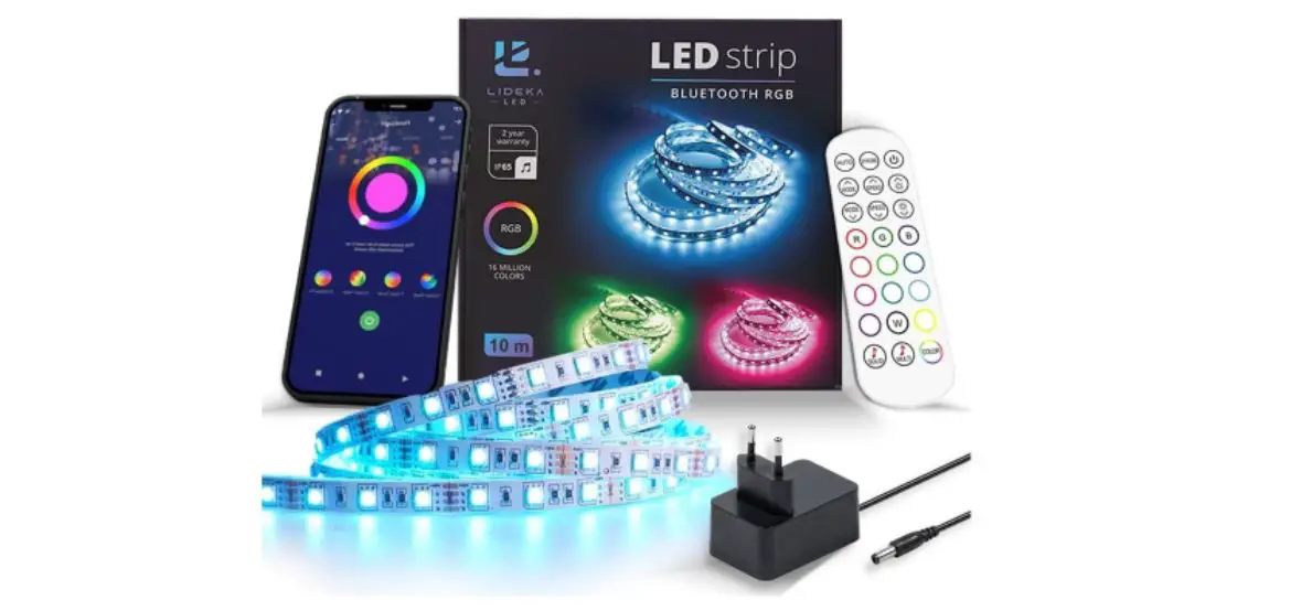 Lideka Led Strip 15 Meter (2x7.5) - Rgb - 3.0 A User Manual