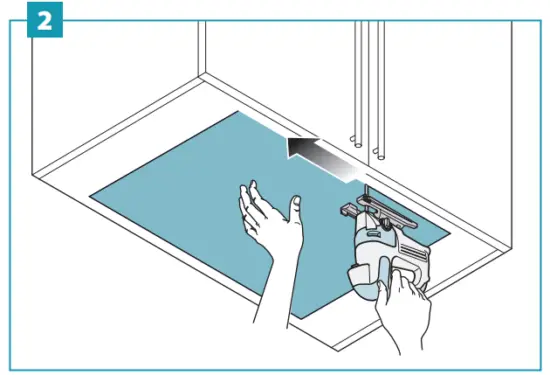 falmec FISAB22B3SS Sabina Potenza 22m Inch Scotch Brite Stainless Steel Insert Range Hood - 7
