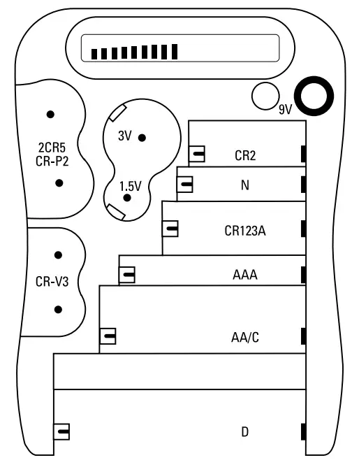 hama 00223541 Battery Tester