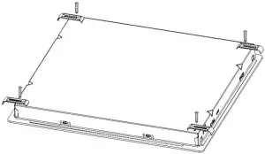LOCATING THE FI ING BRACKETS 1